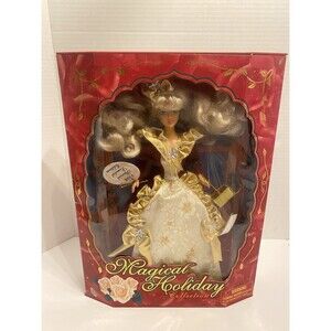 Vintage 1998 Magical Holiday Doll Barbie Style